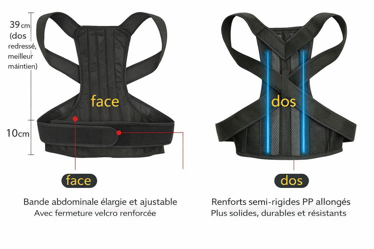 Correcteur de posture Veltalis