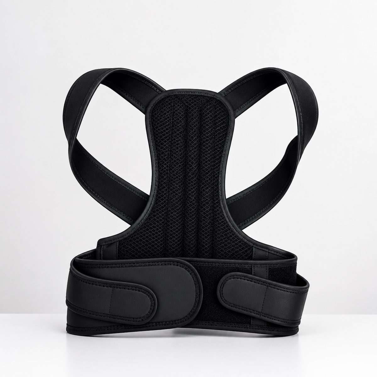 Correcteur de posture Veltalis noir avec sangles réglables